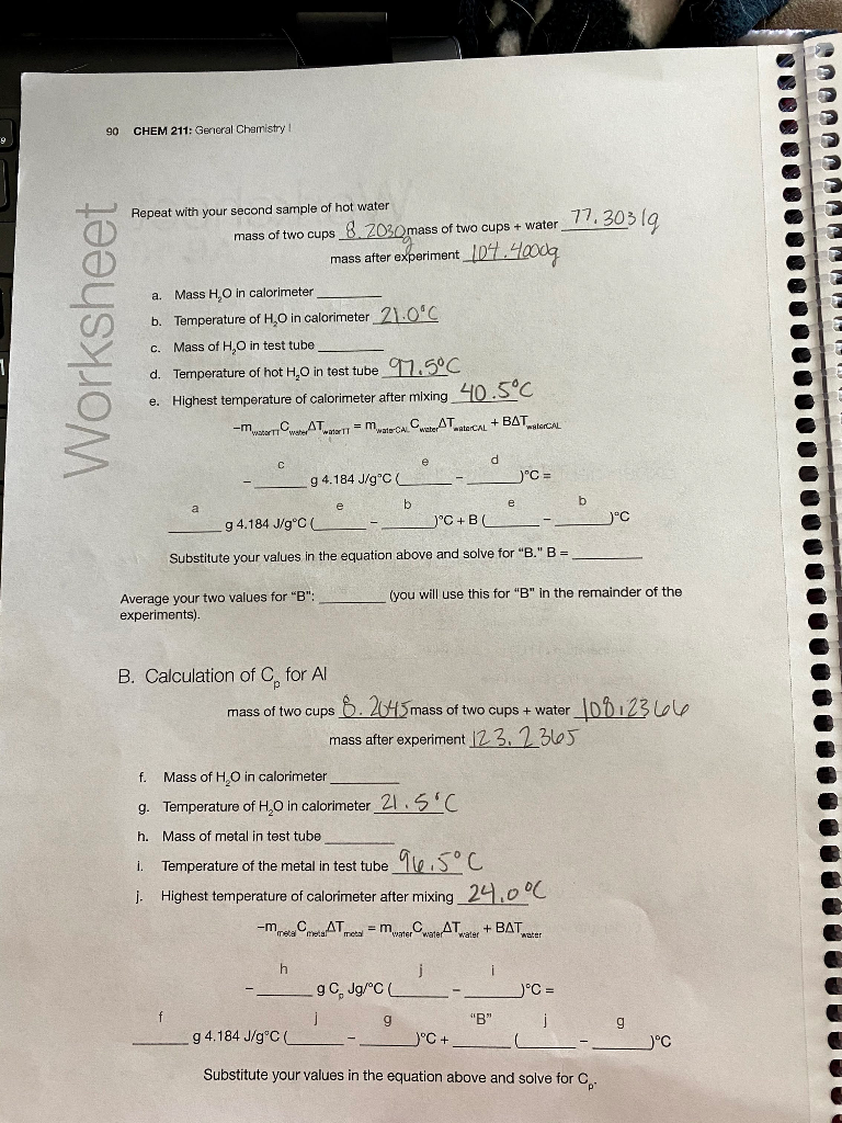 90 Chem 211 General Chemistry Repeat With Your Chegg Com