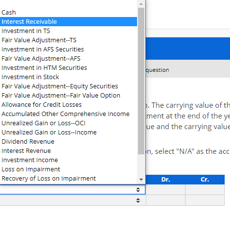 Solved Adjusting AFS Securities to Fair Value Tracking Co. | Chegg.com