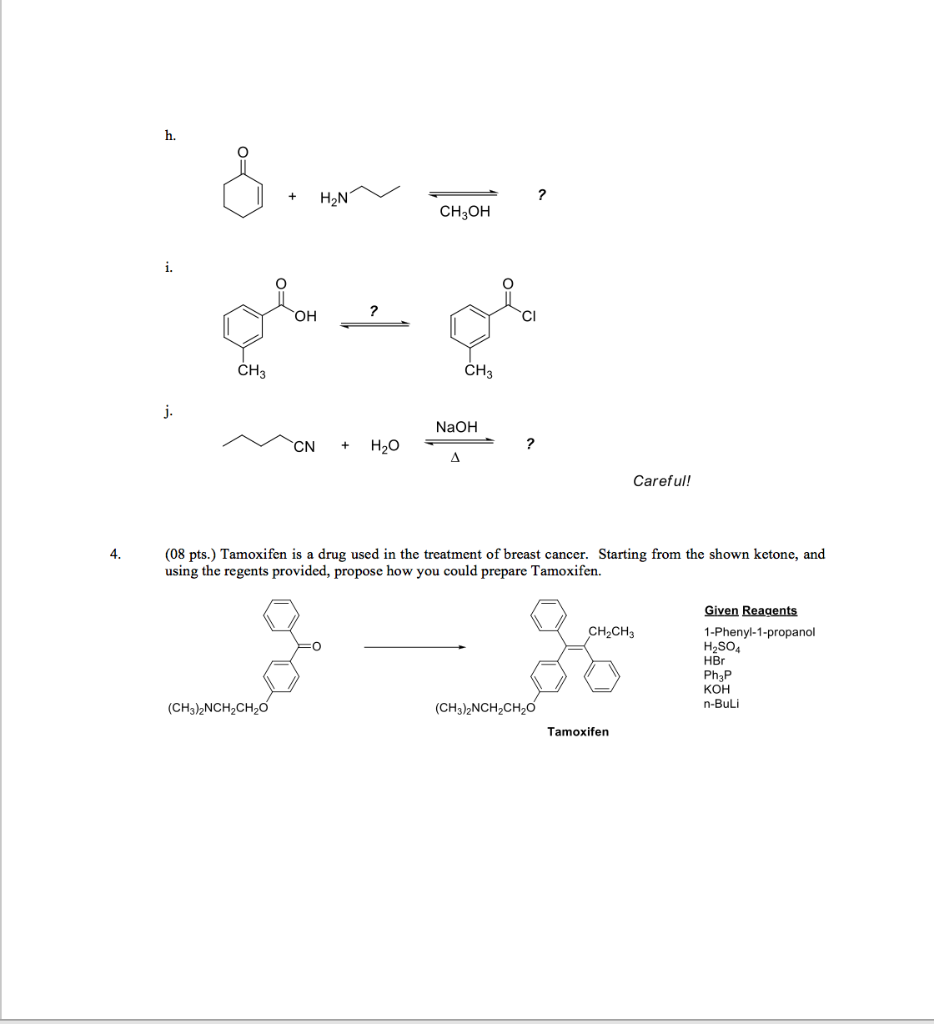 Solved Š ow + H2N anyon 2 CH3OH polen CN , + NaOH = H20 NaOH | Chegg.com