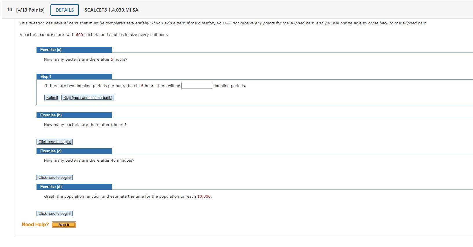 Solved Need help for ALL exercises, please. If image is too | Chegg.com