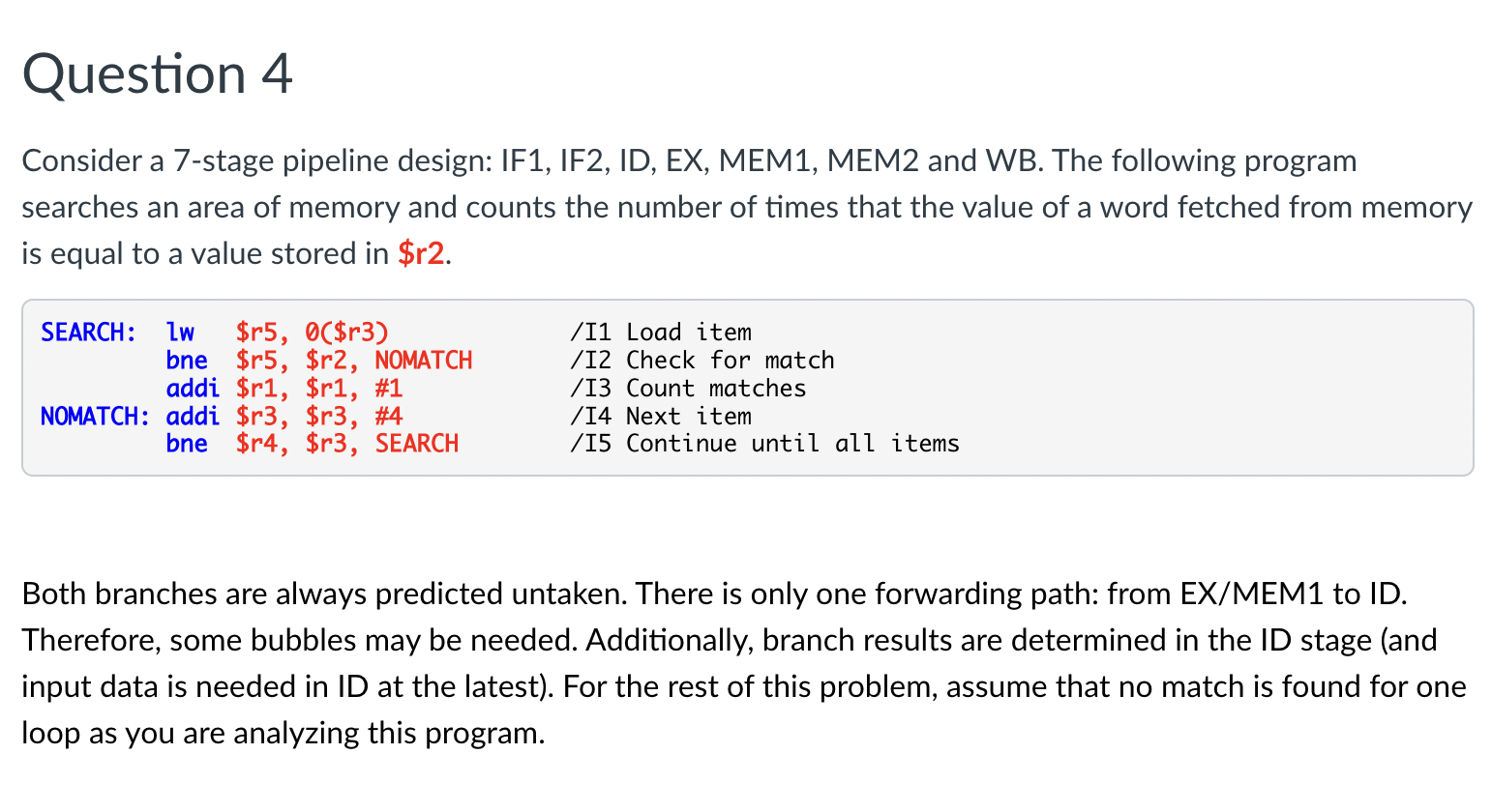 Solved Consider a 7-stage pipeline design: IF1, IF2, ID, EX, | Chegg.com