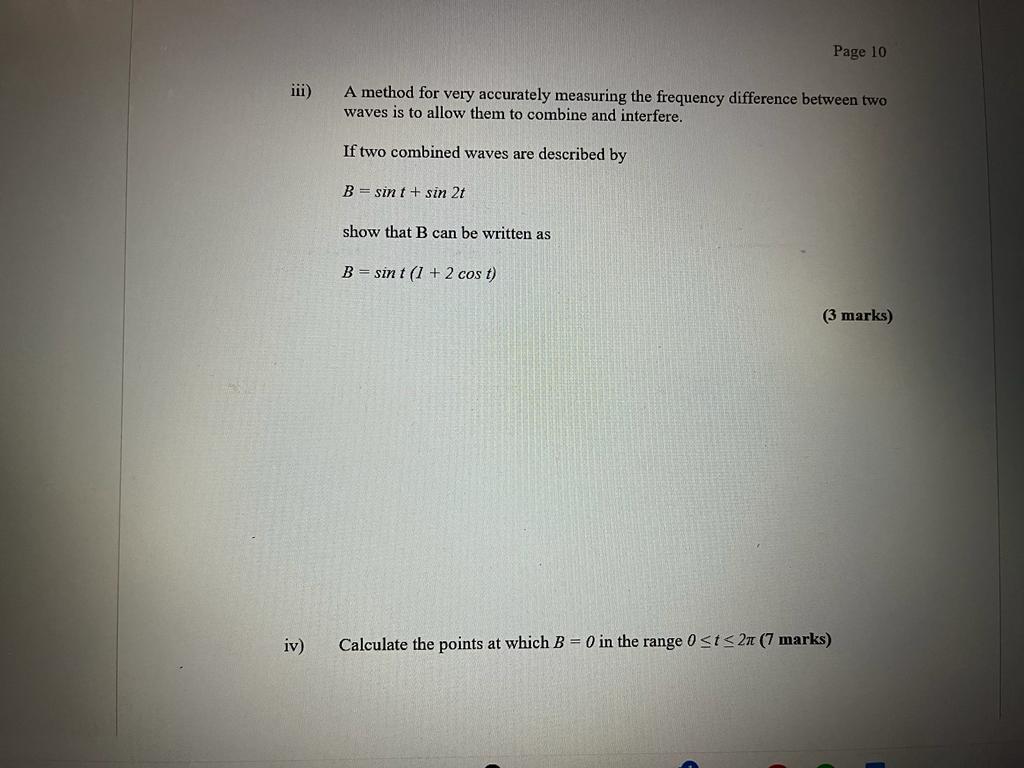 Solved Two electromagnetic waves combine and interfere in an | Chegg.com