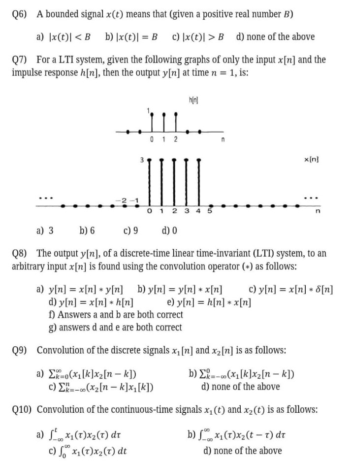 Solved Part 1 2 Points Each Choose The Best Answer Amo Chegg Com