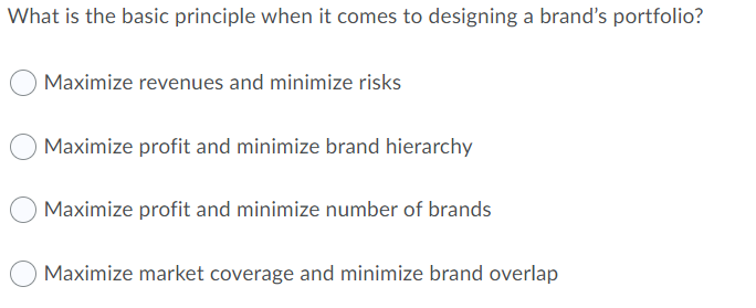 Solved What is the basic principle when it comes to | Chegg.com