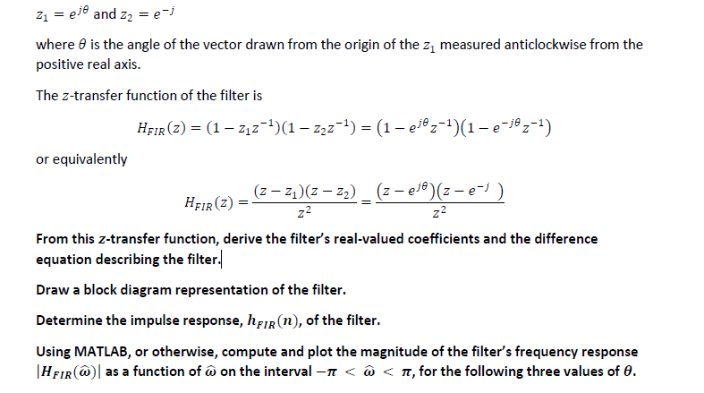 Solved 21 = eje and zz = e- where is the angle of the vector | Chegg.com