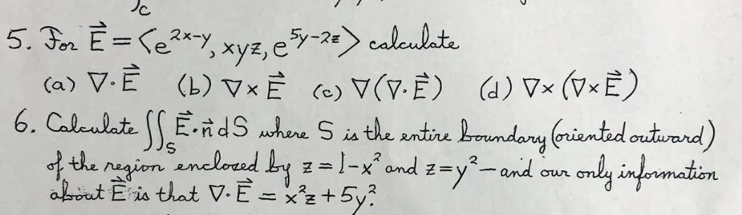 Solved Ic 5 For E 2xy Xyz E5y 23 Calculate A V Chegg Com