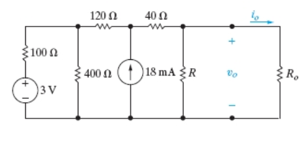 Solved 4.69) Determine io and vo in the circuit shown in | Chegg.com