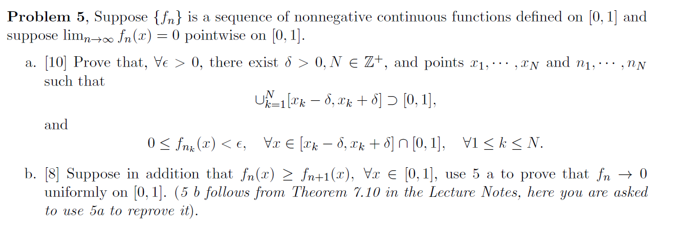 Solved Problem 5, Suppose {fn} is a sequence of nonnegative | Chegg.com