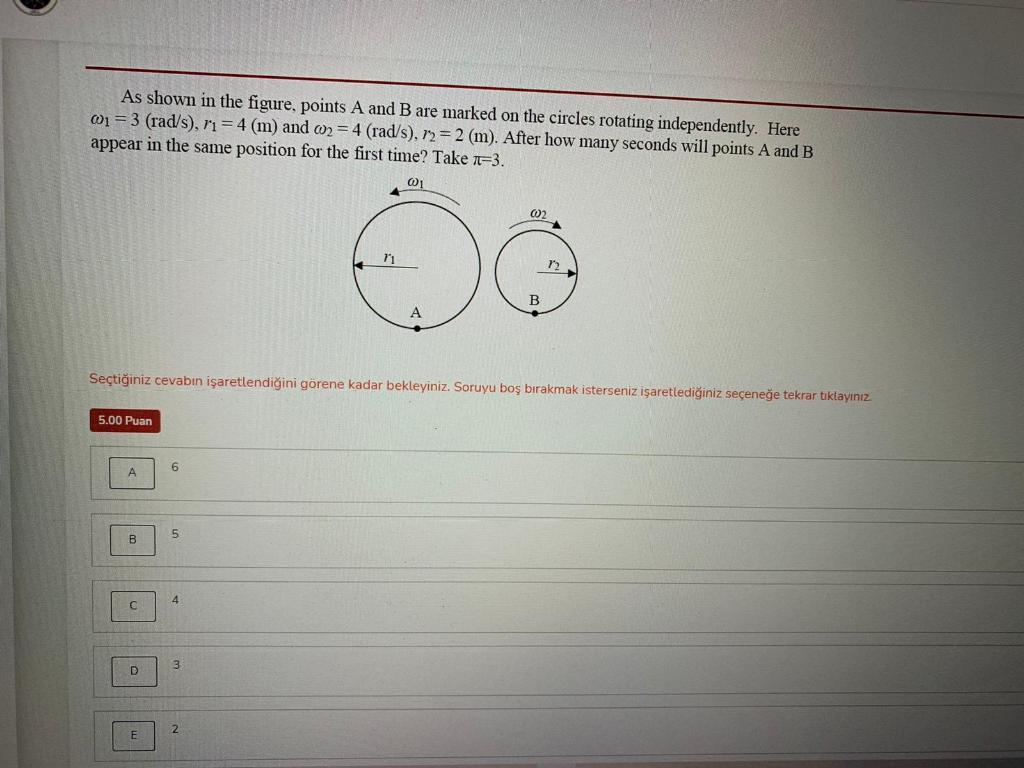 Solved As shown in the figure, points A and B are marked on | Chegg.com