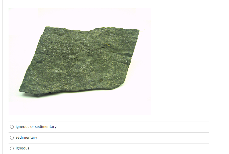 Solved Topic Identify the protolith for unknown metamorphic