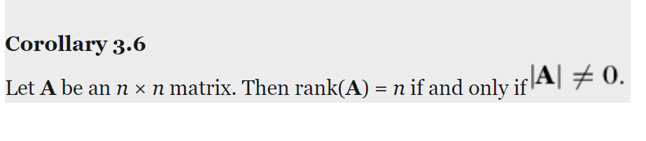 Solved 12. Let A be an n × n matrix having two identical | Chegg.com
