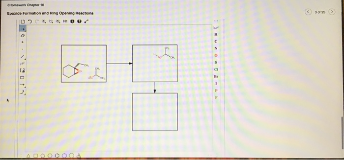 Solved Epoxide Formation and Ring Opening Reactions - Part B | Chegg.com