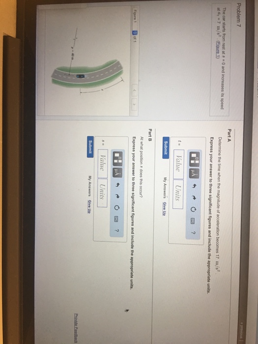 Solved The Car Starts From Rest At S = 0 And Increases Its | Chegg.com