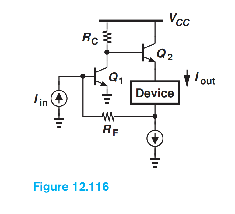 Solved Determine the closed-loop I/O impedances of the | Chegg.com