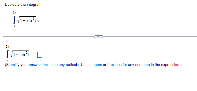 integral of sqrt 1 sin2x from 0 to pi 2