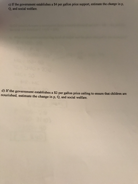 Solved 5) (20 points) The following figure shows the demand | Chegg.com