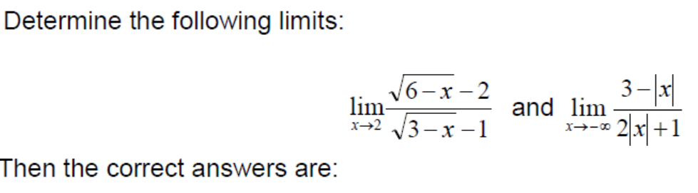 Solved Determine the following limit: lim sin? x-1 sinx-1 x | Chegg.com