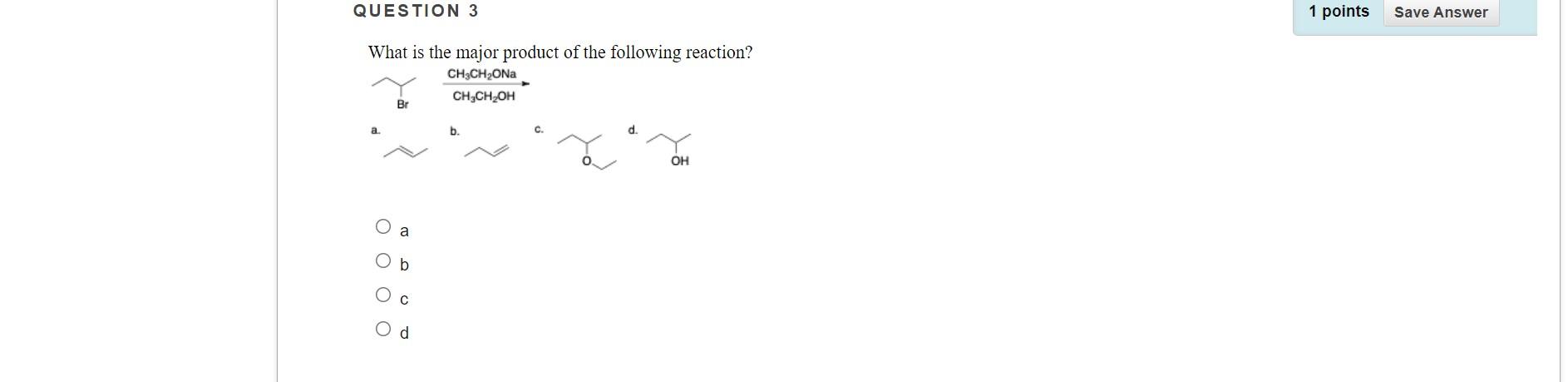Solved QUESTION 3 1 points Save Answer What is the major | Chegg.com