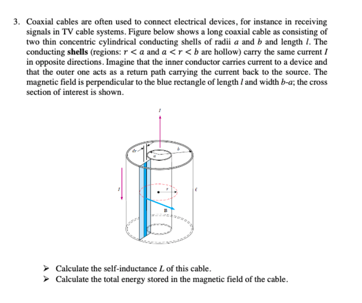 Solved Coaxial cables are often used to connect electrical