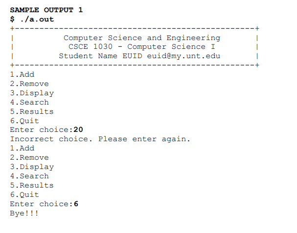 Solved PROGRAM DESCRIPTION In this project, you have to | Chegg.com