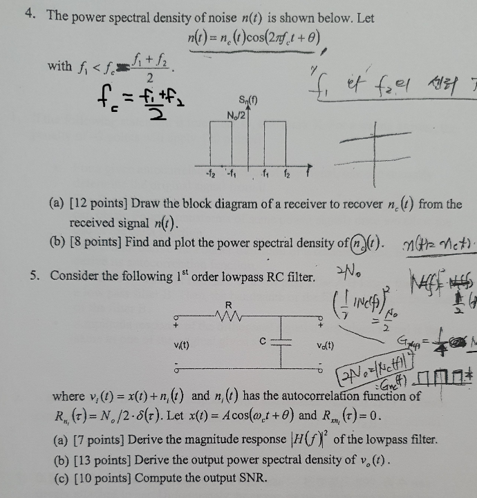 Solved 4 The Power Spectral Density Of Noise N T Is Shown Chegg Solved 4 The Power Spectral Density Of Noise N T Is Shown Chegg
