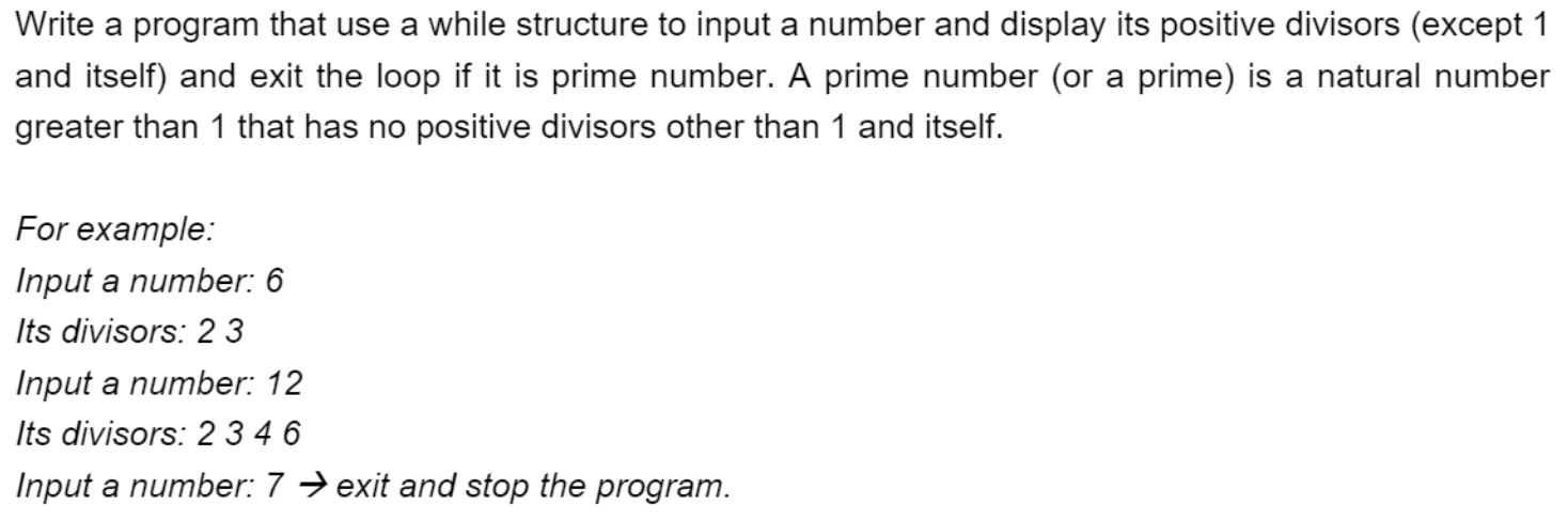 Solved Write a program that use a while structure to input a | Chegg.com