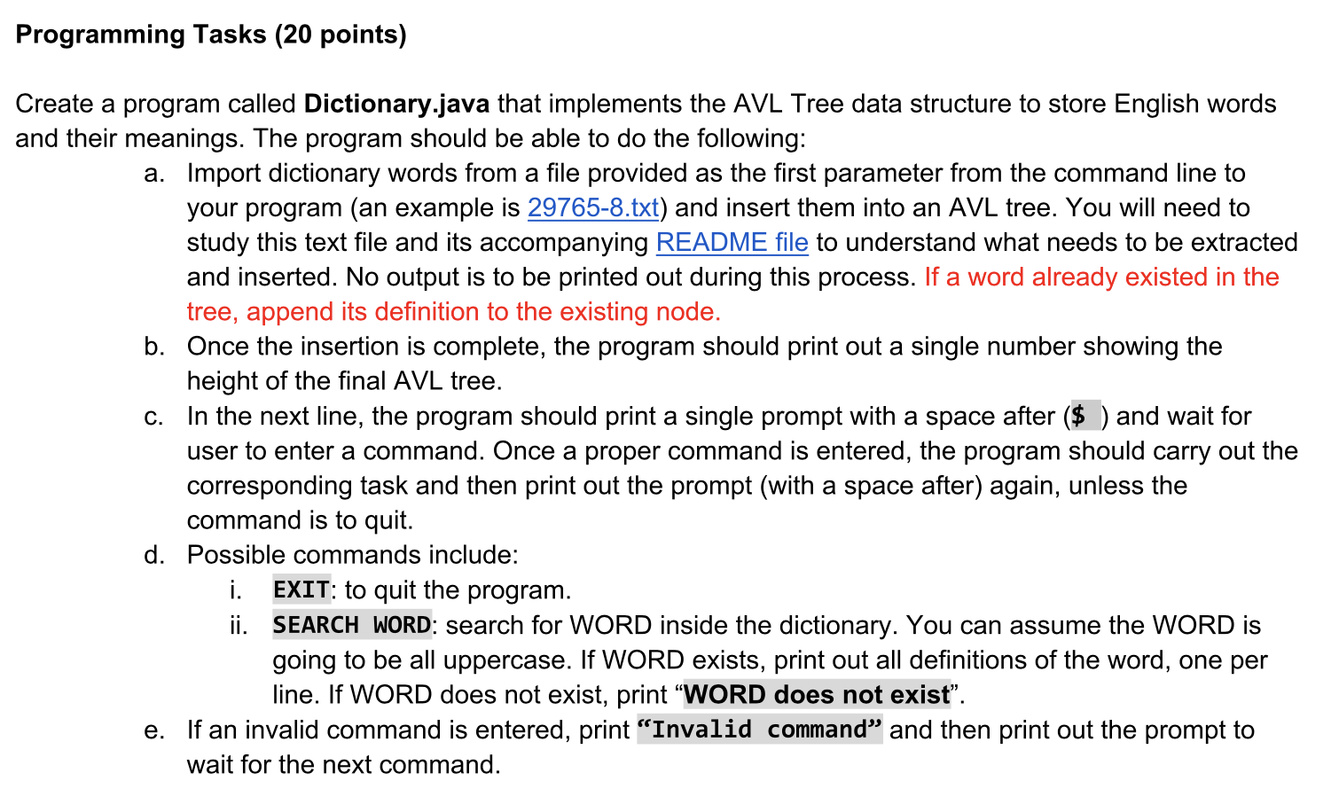 how to write readme file