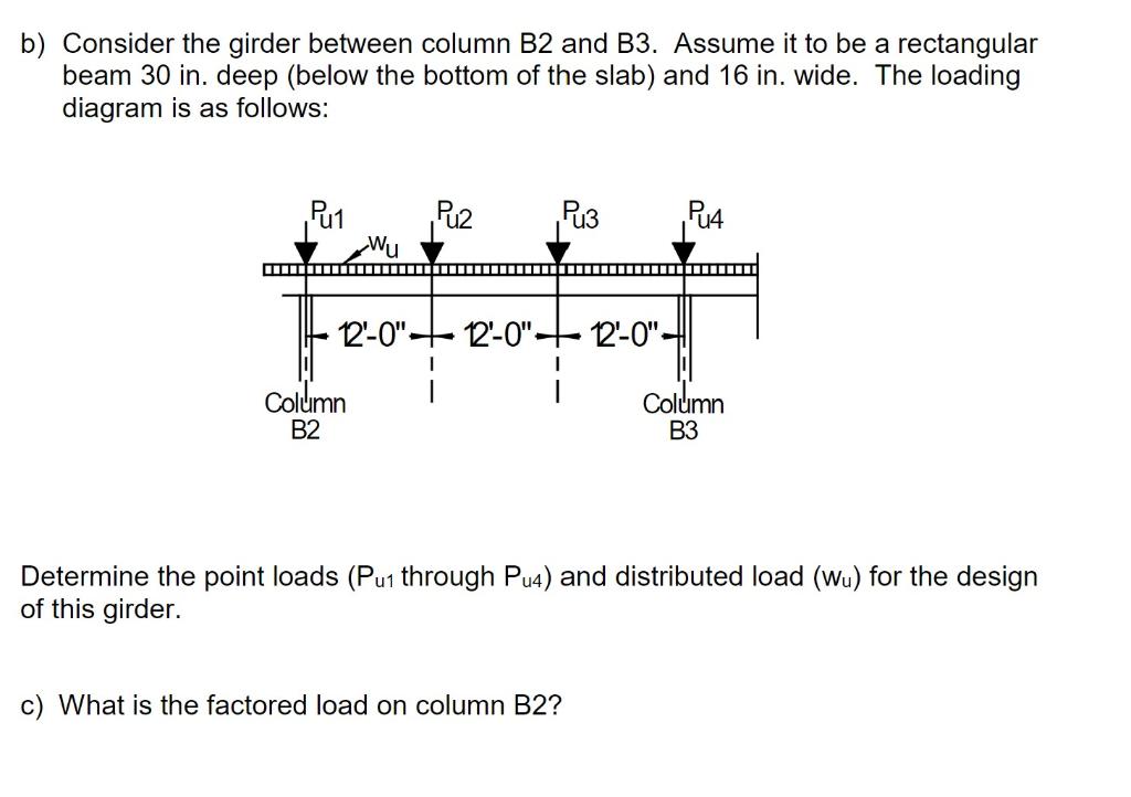 Solved 2. Given the following floor framing plan for a heavy | Chegg.com
