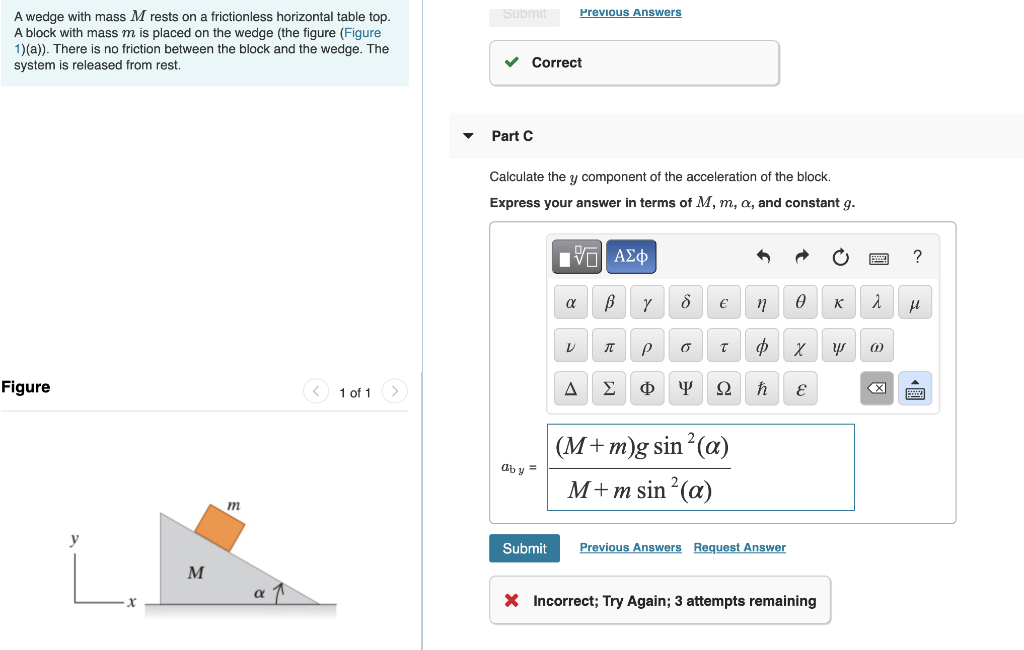 Solved Block A in the figure (Figure 1) has a mass of 5.00