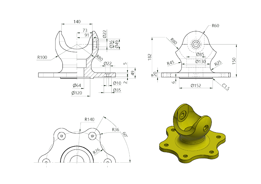 Solved How will the 3d design of this piece be? | Chegg.com