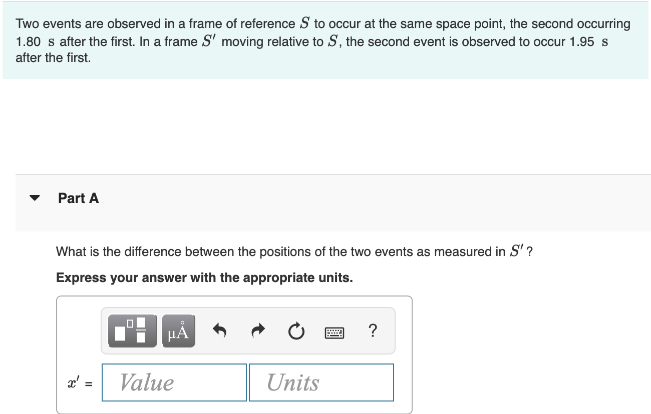 solved-two-events-are-observed-in-a-frame-of-reference-s-to-chegg