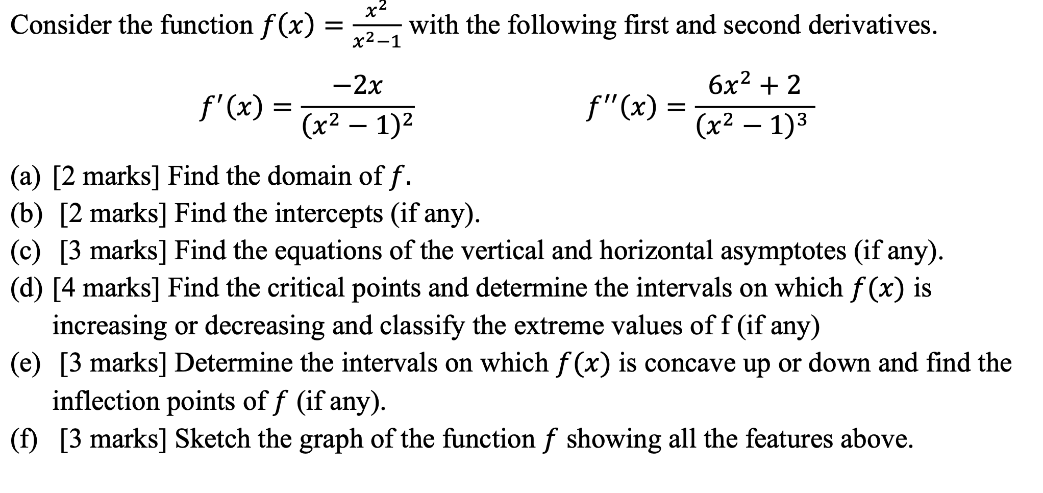 solved-x2-consider-the-function-f-x-with-the-following-chegg