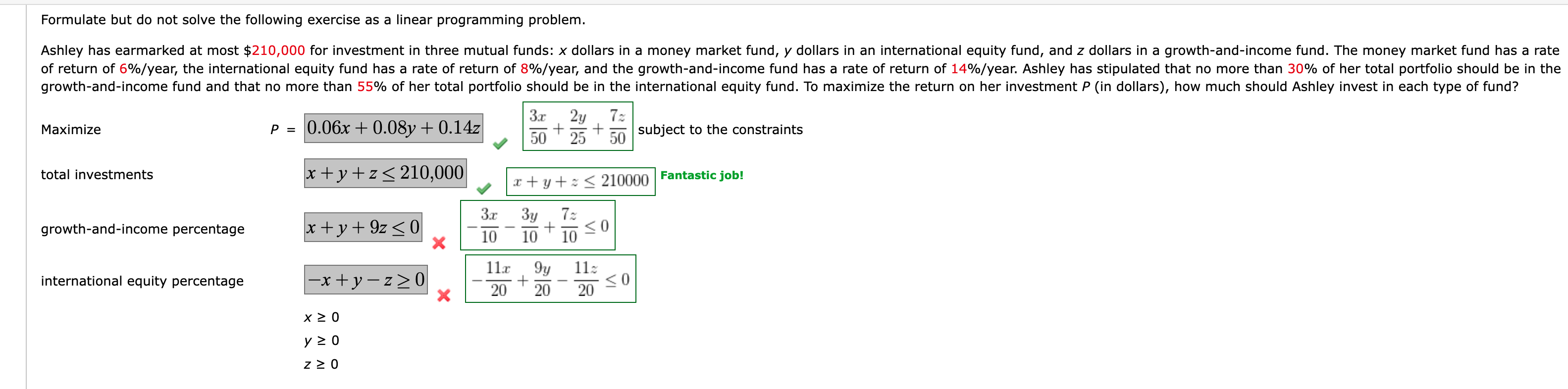 Solved Formulate but do not solve the following exercise as | Chegg.com