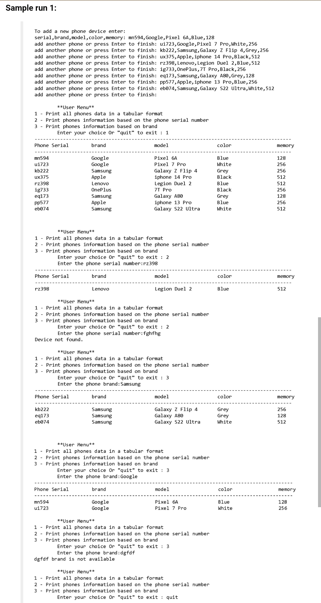 Solved solve using python programming you MUST match the | Chegg.com