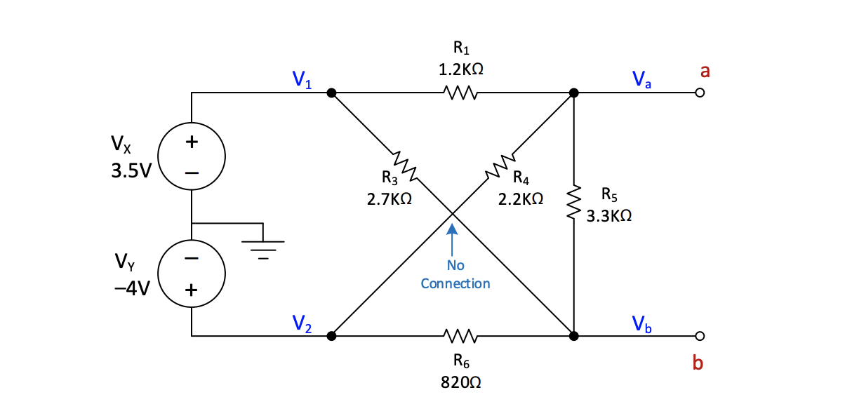 Solved Determine the opencircuit voltage VOC between