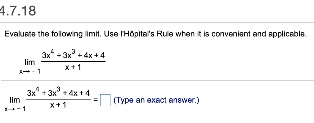 solved-evaluate-the-following-limit-use-l-h-pital-s-rule-chegg