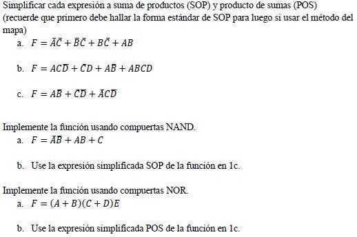 Simplificar funciones