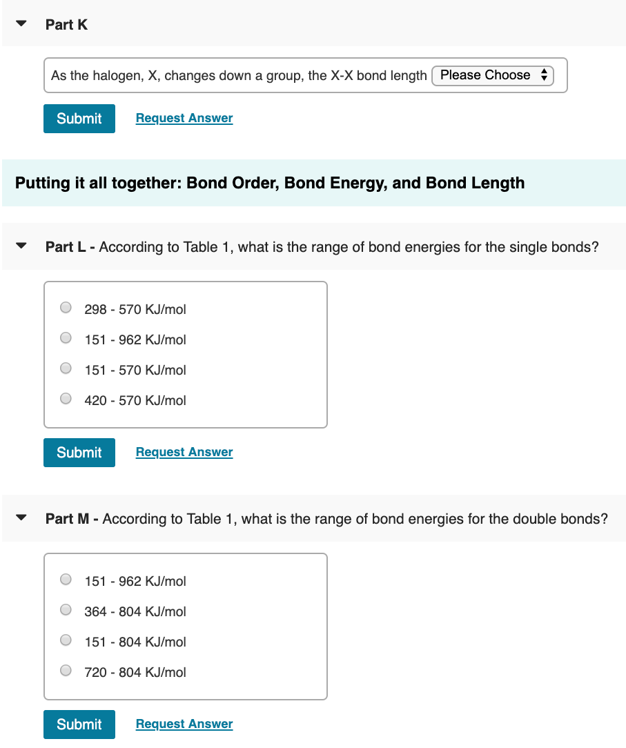 Solved Bond Order: The term bond order is used to | Chegg.com