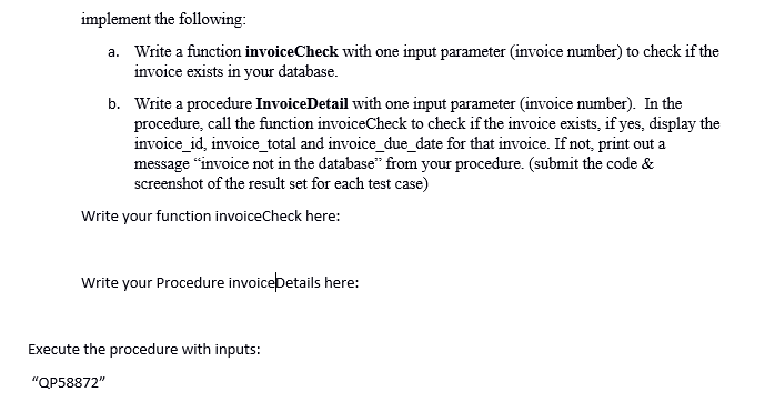 Solved implement the following: a. Write a function | Chegg.com