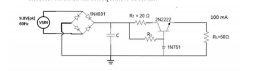 Solved How to put this in Pspice where Vsin = 9.0V and at | Chegg.com