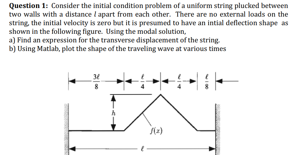 Solved Question 1: Consider the initial condition problem of | Chegg.com