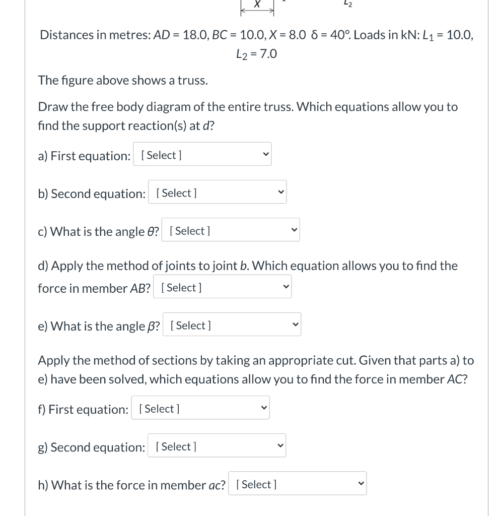 Solved A E X B C O X Distances In Metres Ad 18 0 B Chegg Com