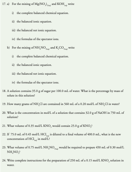 mg(no3)2   koh →