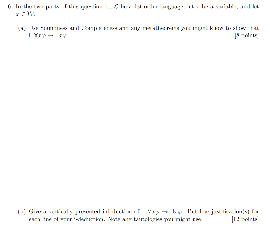 Solved 5. In the two parts of this question let L be a | Chegg.com