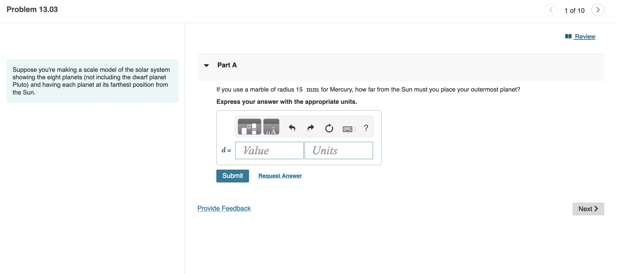 [Solved] Problem 13.03 Suppose you're making a scale