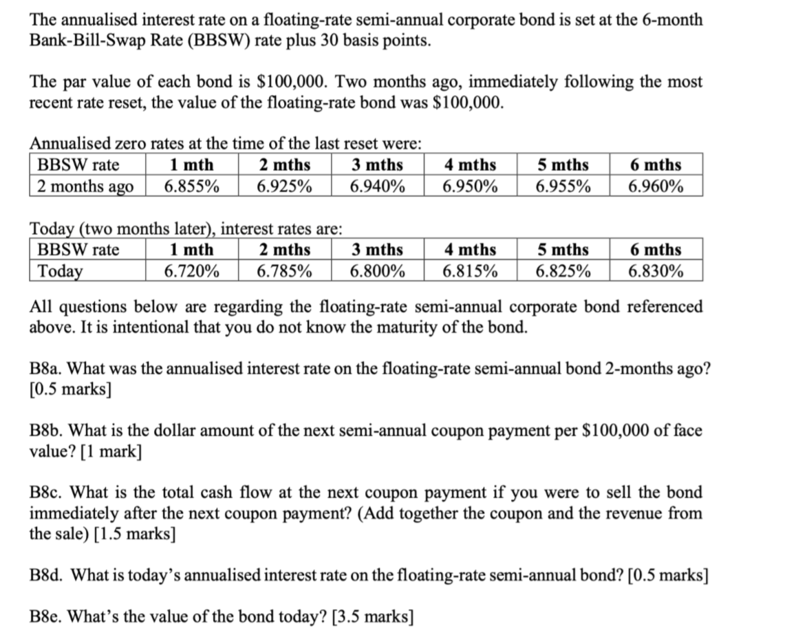 the-annualised-interest-rate-on-a-floating-rate-chegg