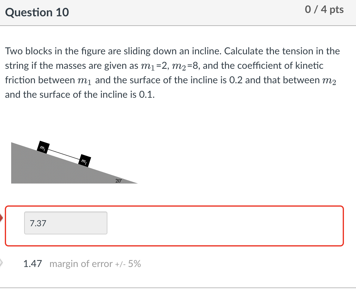 Two blocks in the figure are sliding down an incline. | Chegg.com