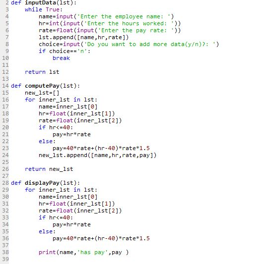 Programming Language Python Main Function Main Function First Reads ...
