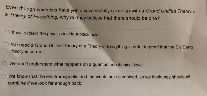 Solved Even Though Scientists Have Yet To Successfully Come | Chegg.com