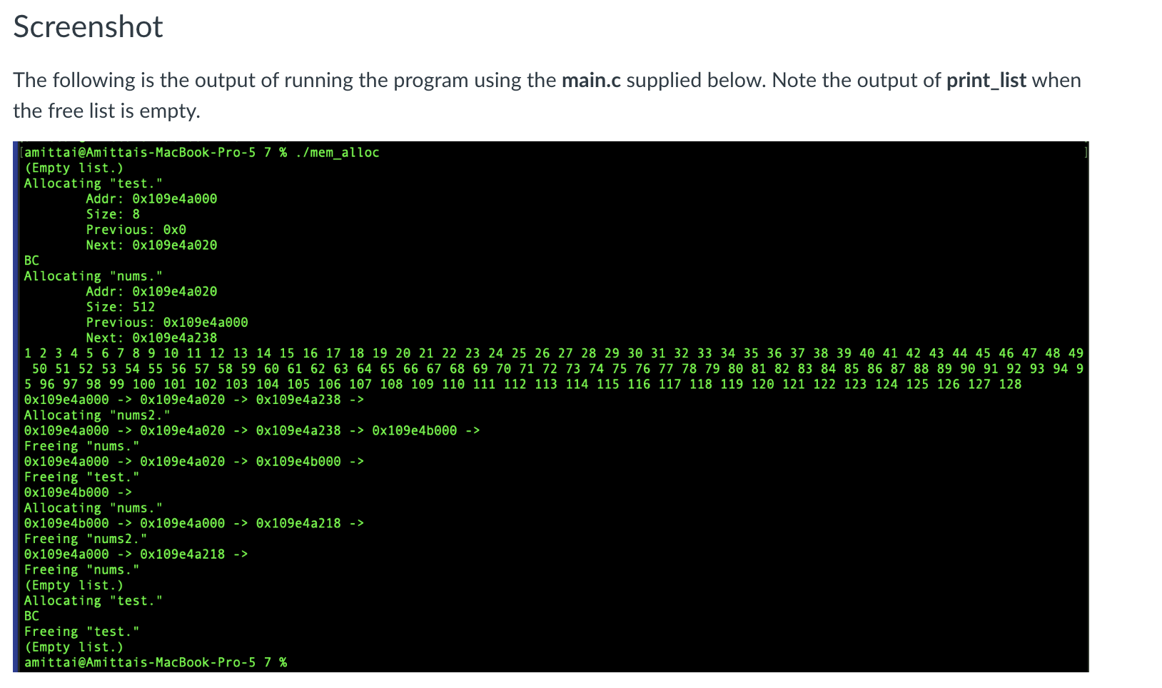 Solved PLEASE PROVIDE YOUR CODE FOR ALL THE FUNCTIONS AND | Chegg.com